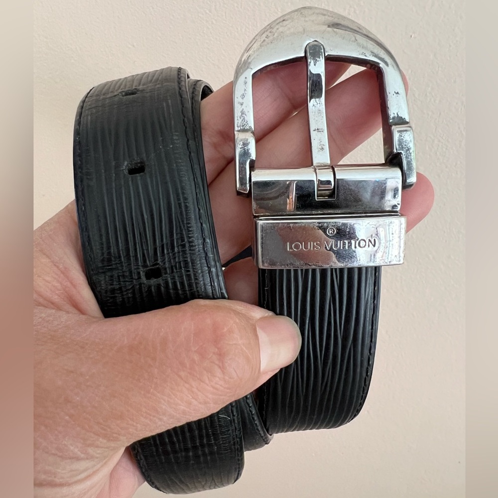 Authentic LV Epi Leather belt